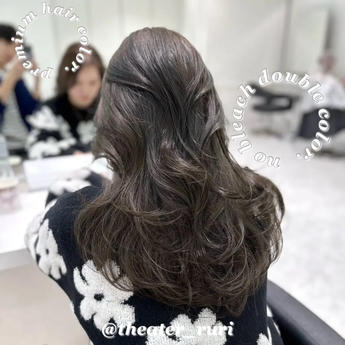 ロング カラー ふわっと抜け感🫧 ブラウンベージュ🤎のヘアスタイル