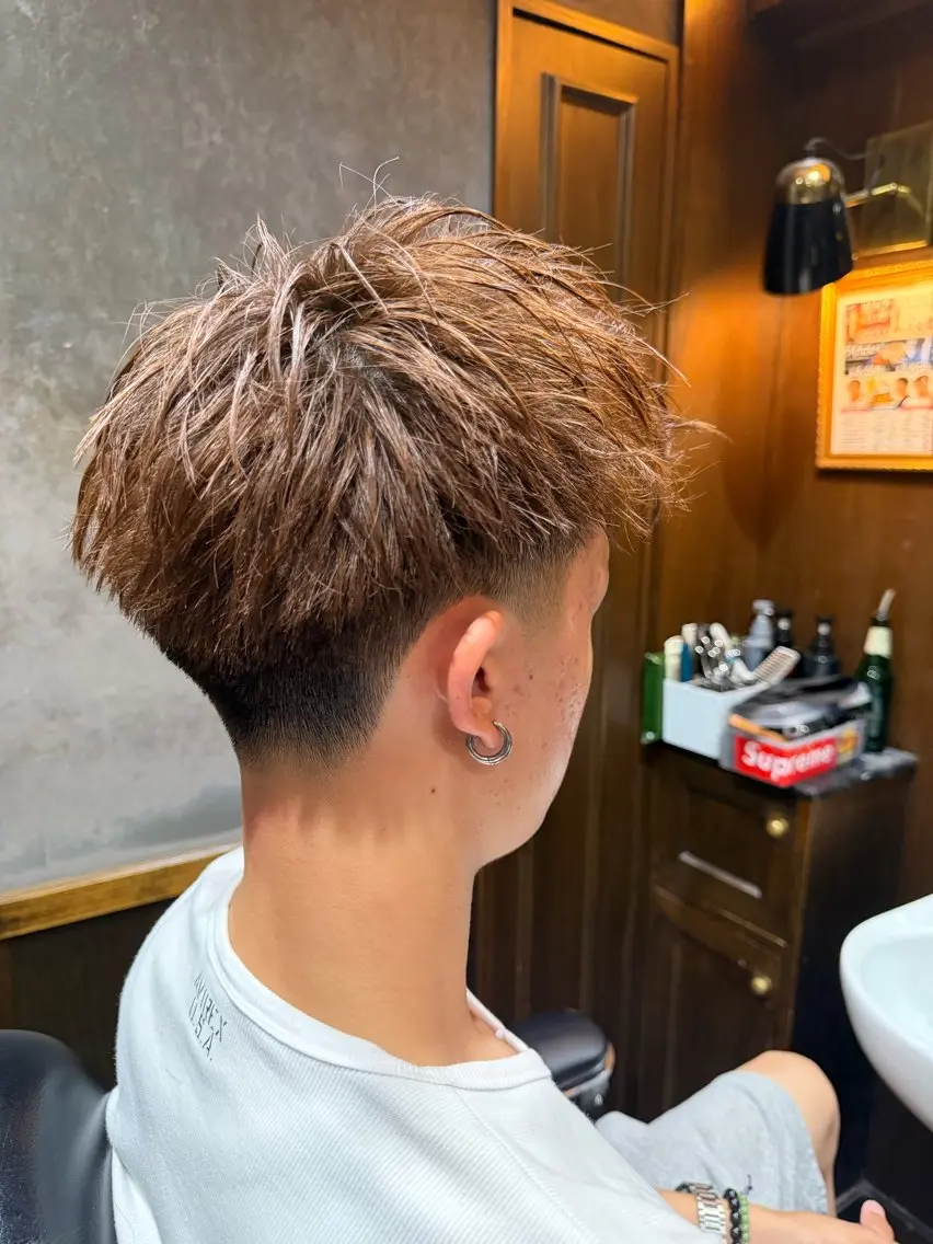 ショート メンズ フェードカット 横浜barber💈 /白石晴翔のヘアスタイル