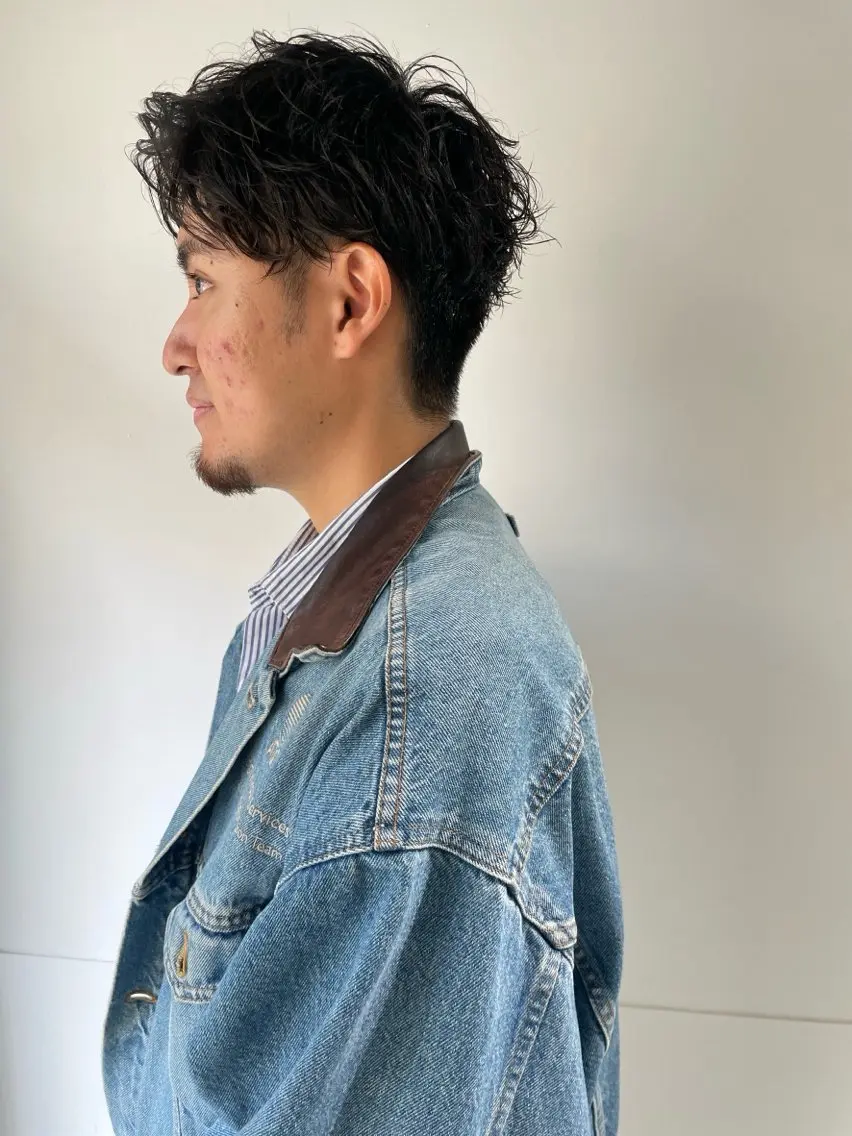 メンズ 本間 かえでのヘアスタイル