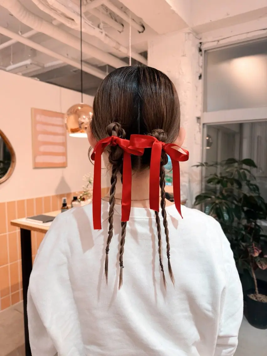 ヘアセット🕊️の写真