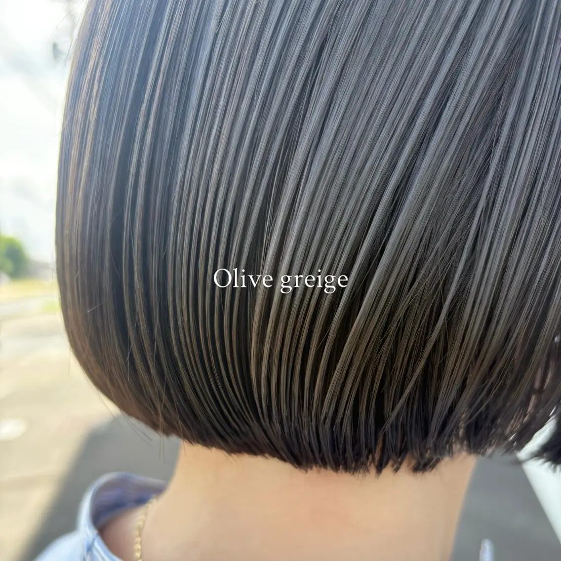 カラー ヘアカラー 中山 千優のヘアスタイル