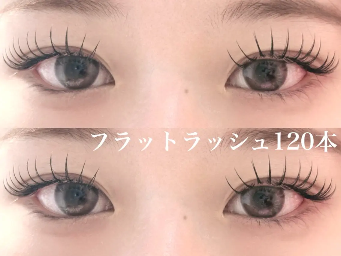 マツエク・マツパ フラットラッシュ マツエク 𝐉𝐎𝐋𝐈 アイリスト ❤︎のマツエク・マツパデザイン