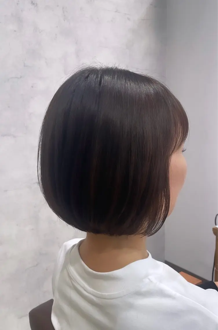 ショート 丸みショート ショートヘア 木村 真知子のヘアスタイル