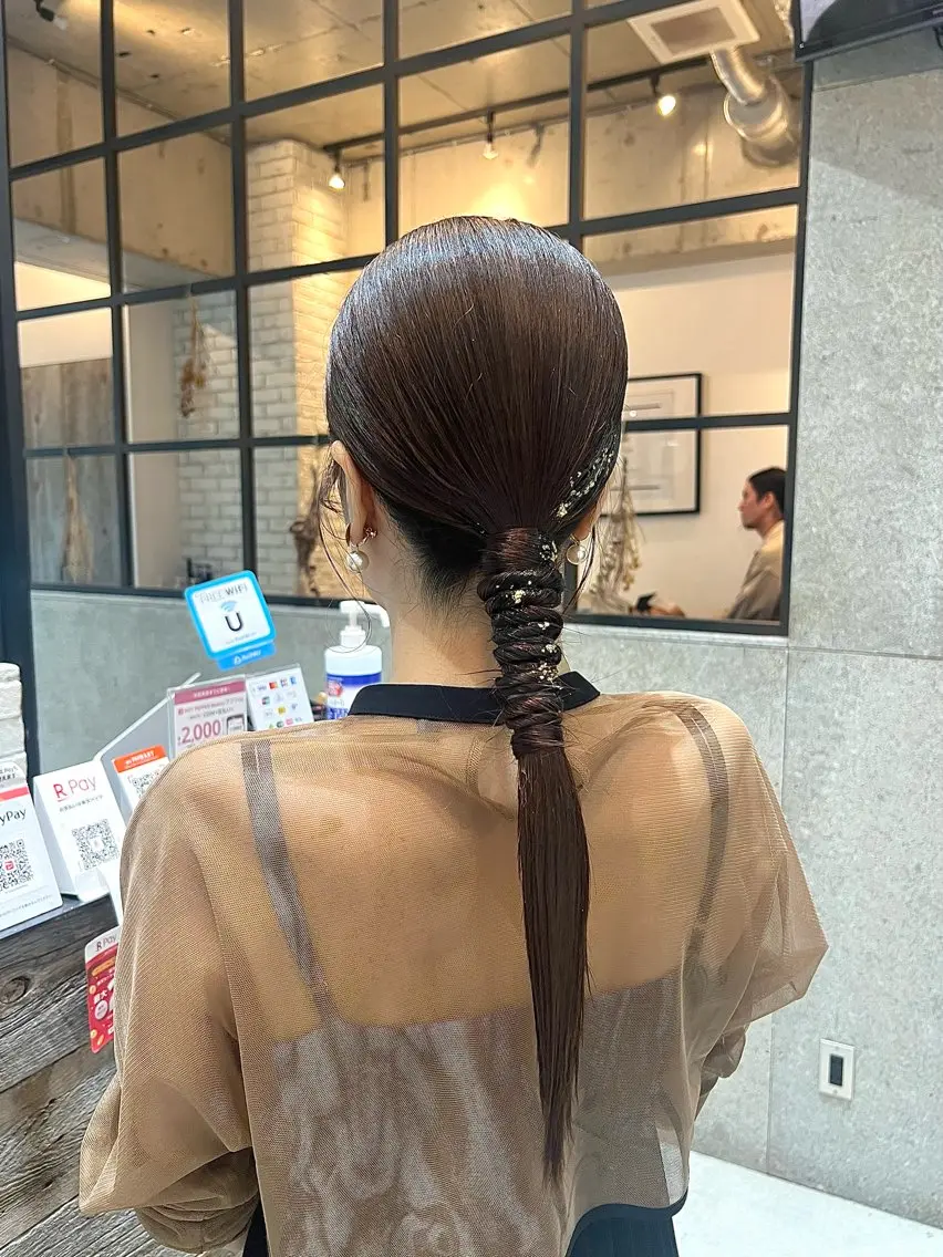 ロング カラー ヘアセット 🌿ニュアンス/髪質 改善🌿Fukudaのヘアスタイル