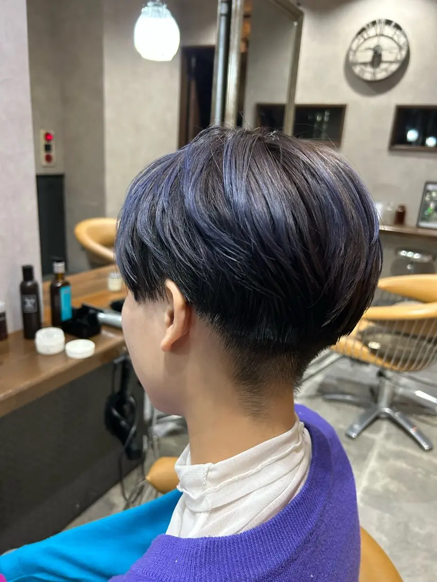 ショート enx天王町店 伊藤 愛央のヘアスタイル