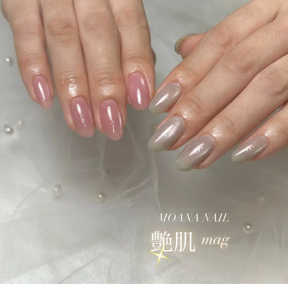 ネイル マグネットネイル MOANA NAILのネイルデザイン