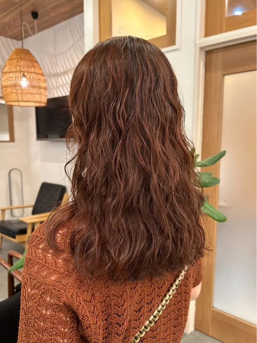 パーマ パーマ 橋本 萌叶のヘアスタイル