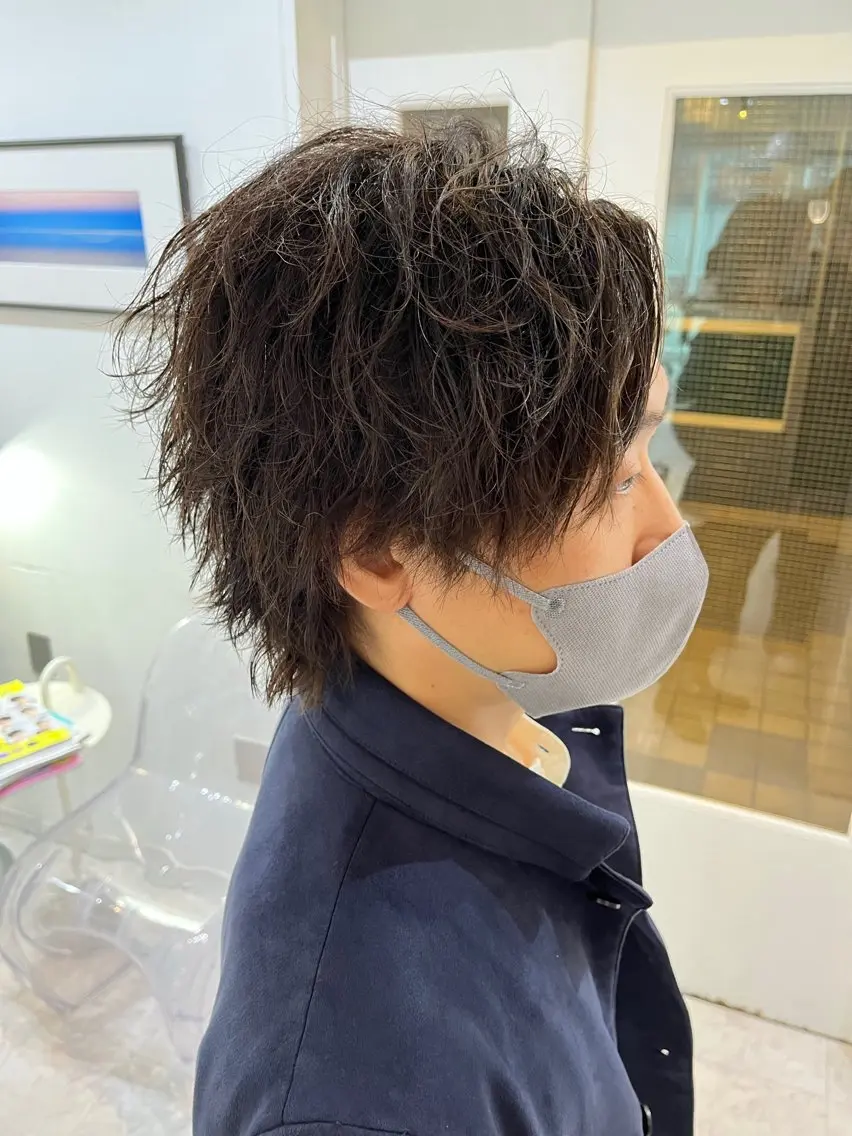 ミディアム 小村敏司🔹 メンズヘアのヘアスタイル
