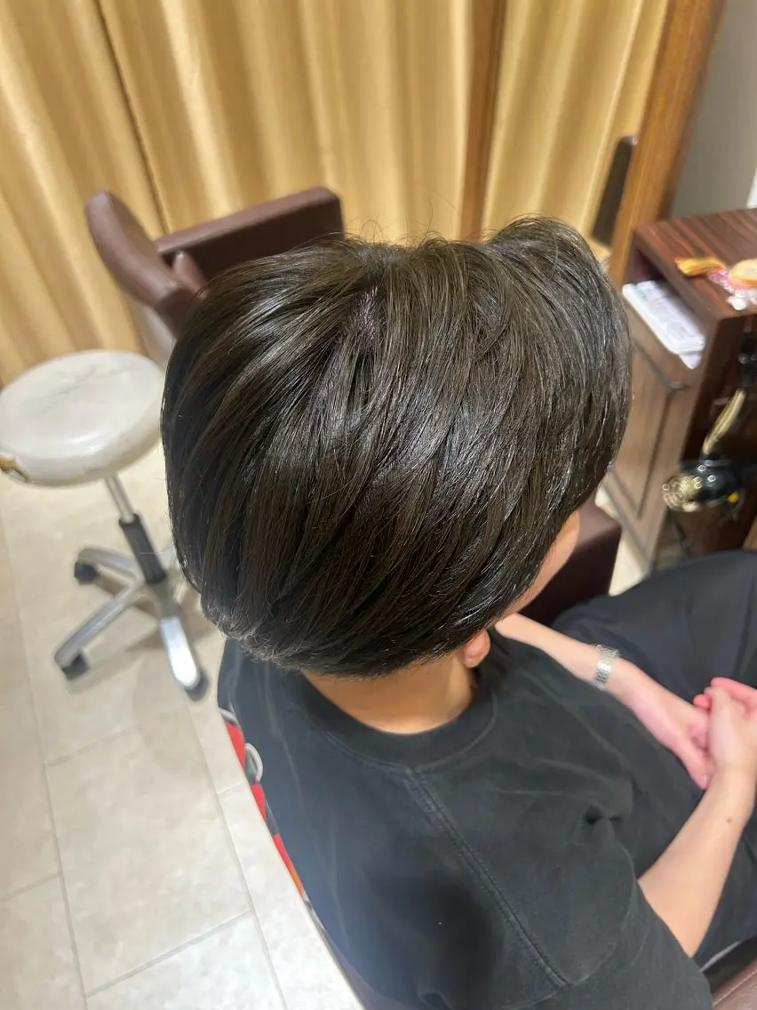 メンズ 石田 優羽／ カラーモデル募集のヘアスタイル