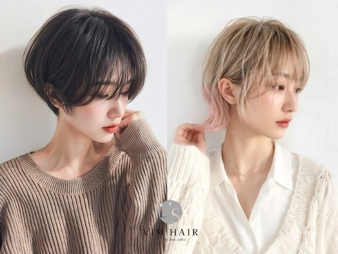 ショート カラー ヘアアレンジ VIM hairおもろまち店のヘアスタイル