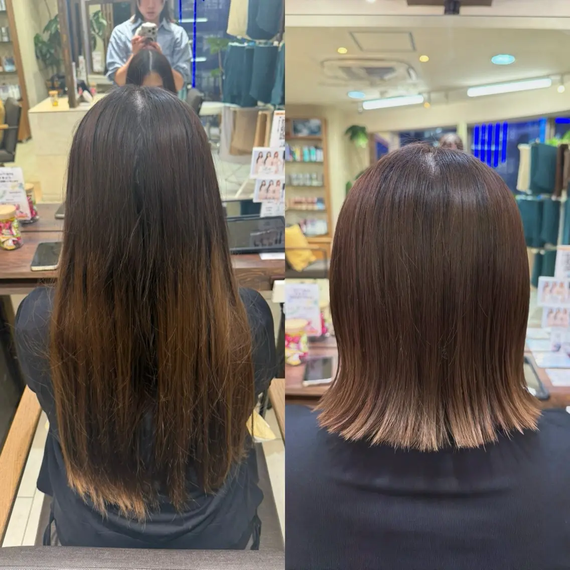 ミディアム カット 髙橋遥 /レディースカットのヘアスタイル