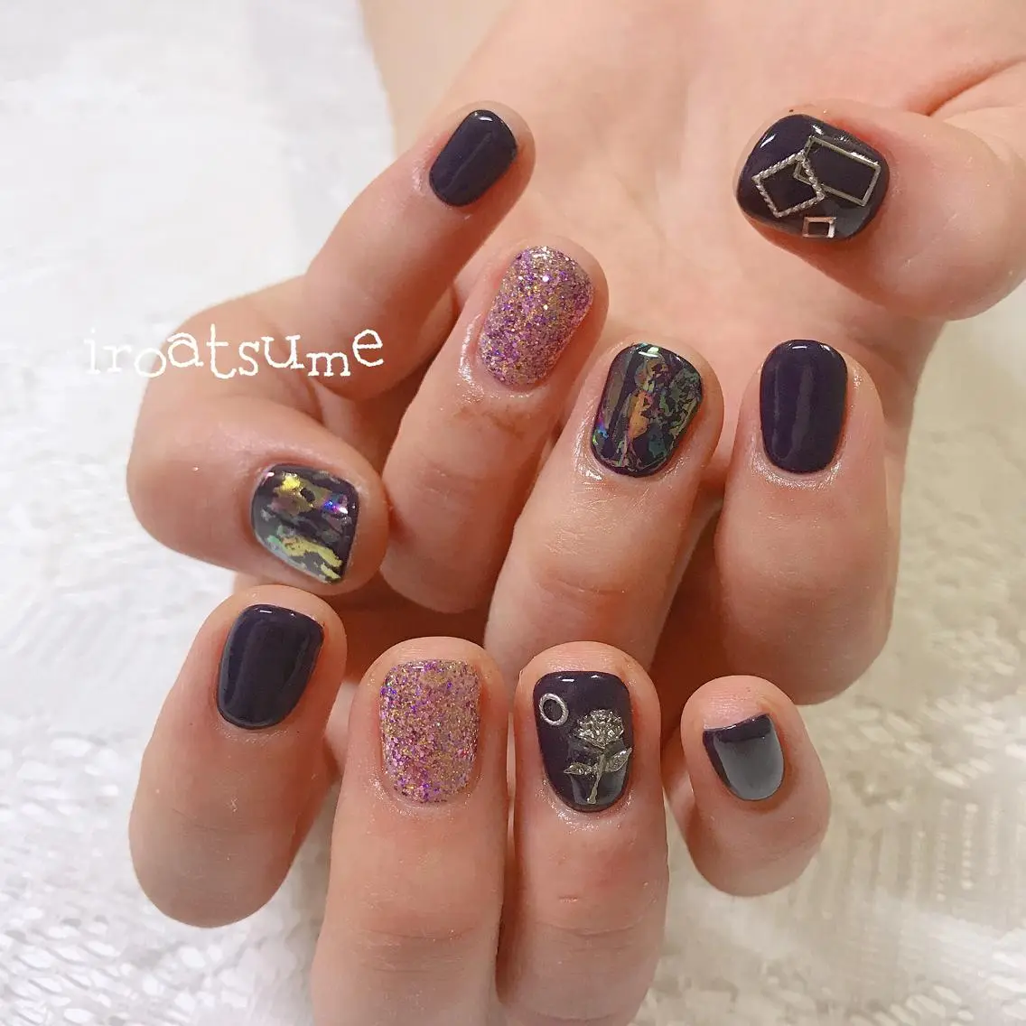 ネイル nail salon iroatsumeのネイルデザイン