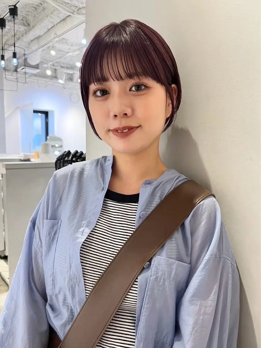 《金曜日限定メニュー🪷》梅雨対策に☔️前髪ストレート ※U30女性限定の写真