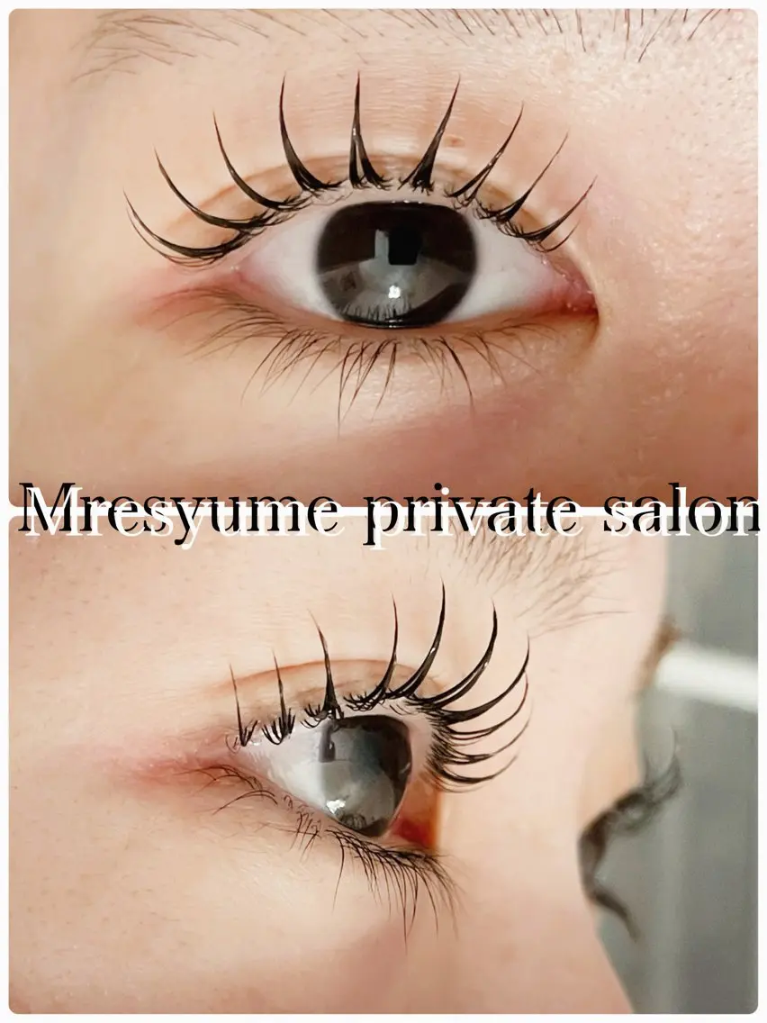 マツエク・マツパ マツパ Mresyume MAYUのマツエク・マツパデザイン