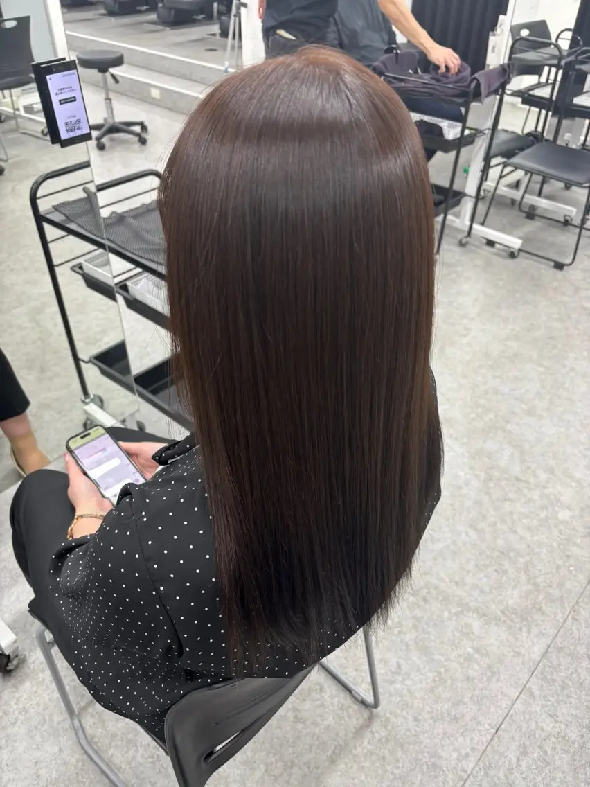 ロング カラー 韓国トレンドヘア🤍 Chima🤍のヘアスタイル