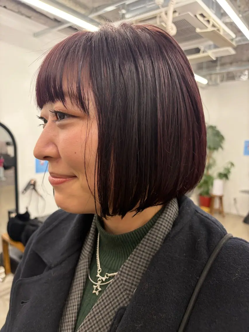 ショート ヘアカラー Nico☺︎🎀YU ボブ/カットのヘアスタイル