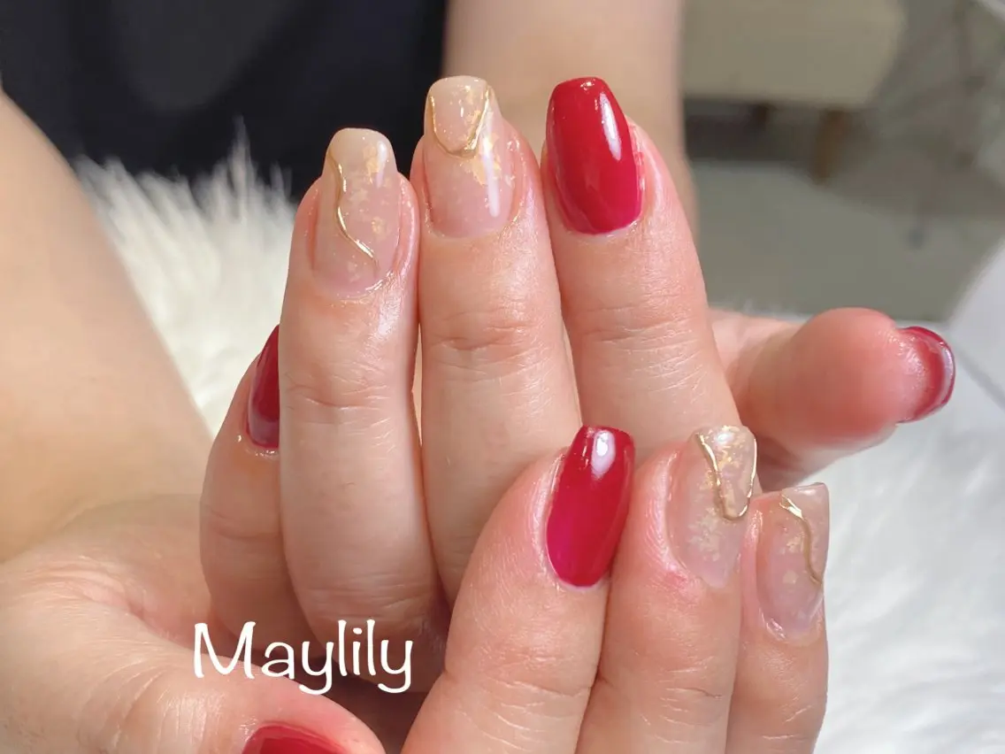 ネイル ハンドネイル Nail salon Maylilyのネイルデザイン
