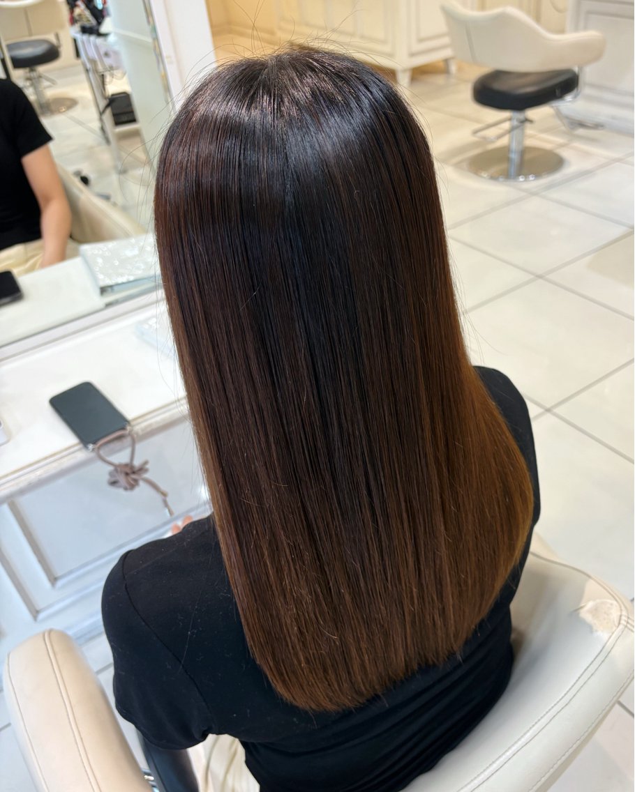 ロング ロング 縮毛矯正 トリートメント カット 縮毛矯正 トリートメント 高橋 佑のヘアスタイル