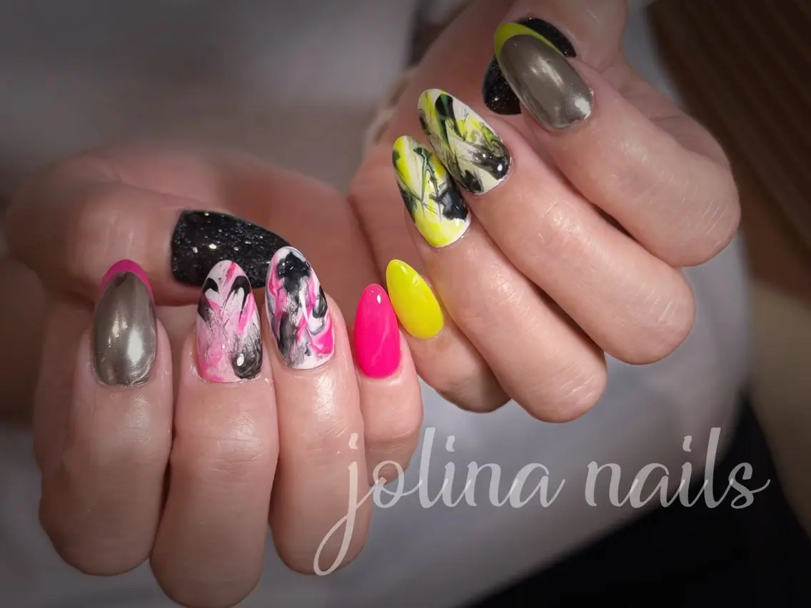 ネイル ハンドネイル jolina nails鶴見店のネイルデザイン