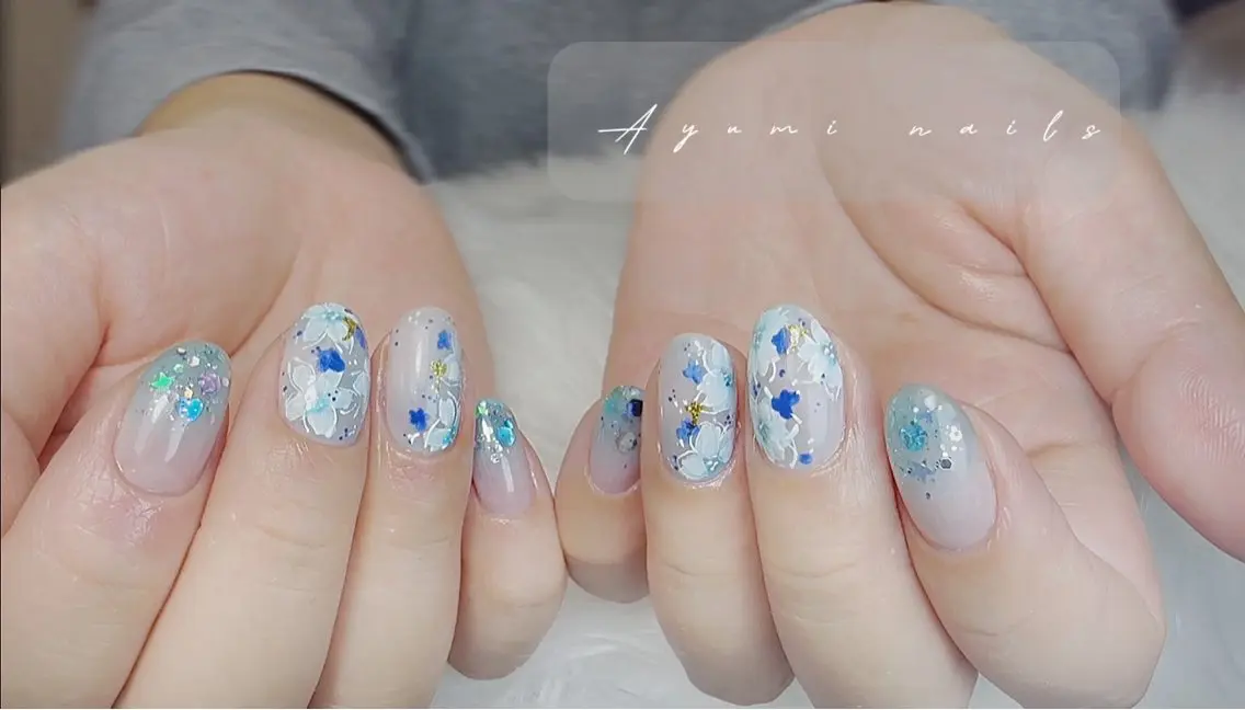 ネイル YUMI ニュアンスnailsのネイルデザイン