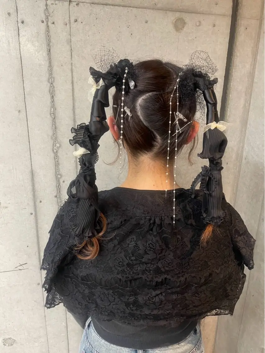 ロング ヘアアレンジ 美髪× ヘアセット✨Araiのヘアスタイル