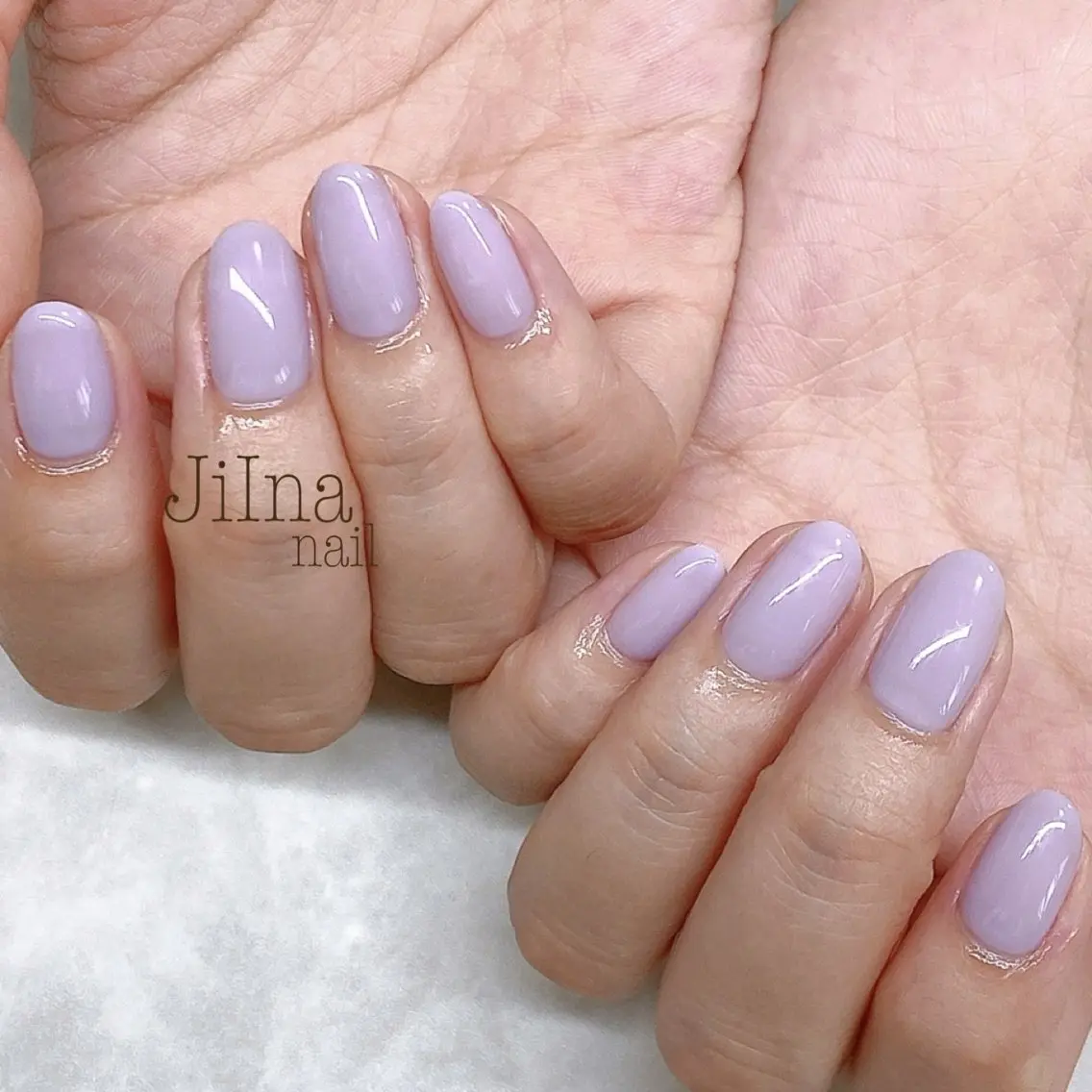 ネイル ワンカラーネイル JiIna nailのネイルデザイン