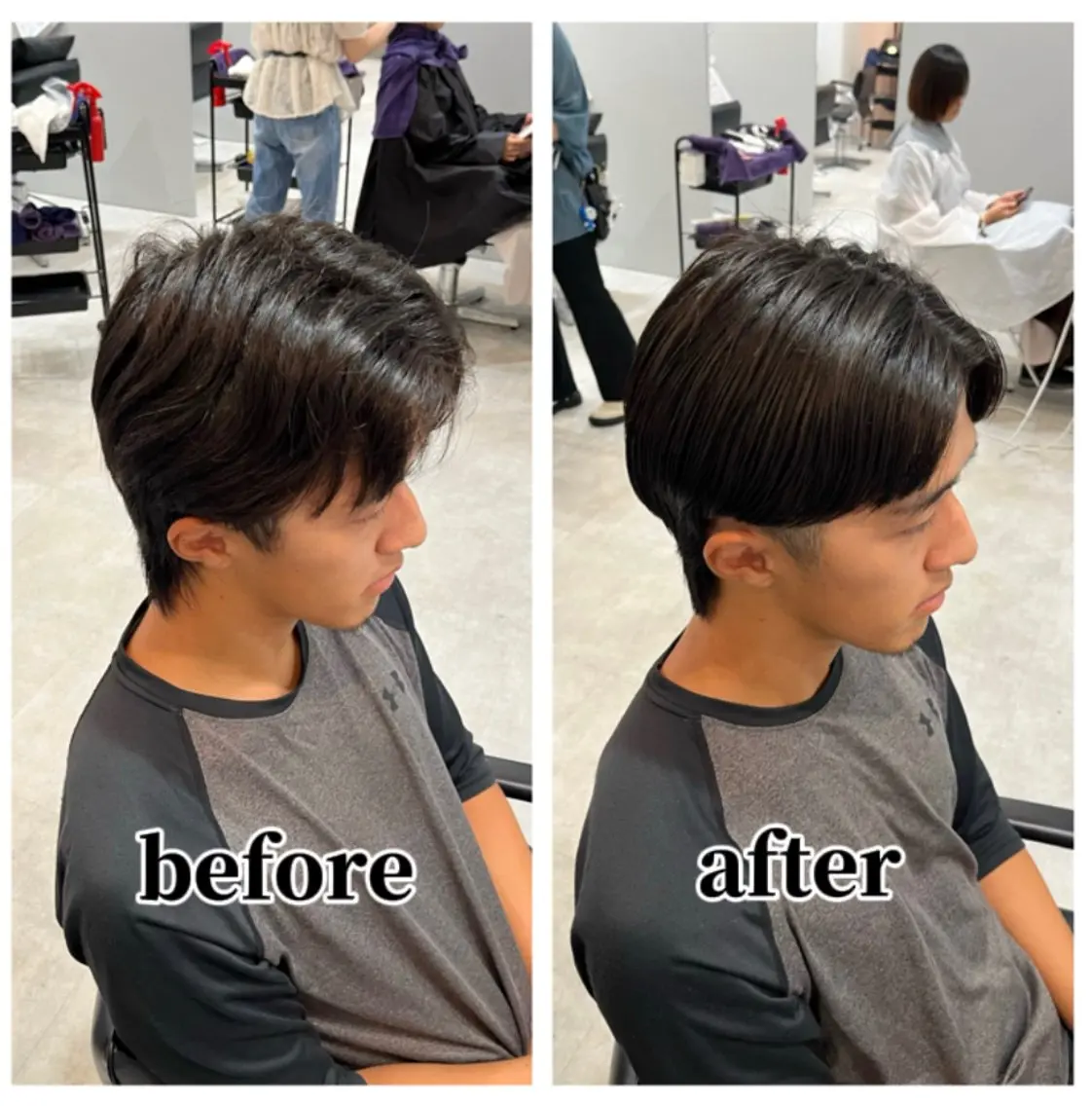 メンズ 松浦 るなのヘアスタイル