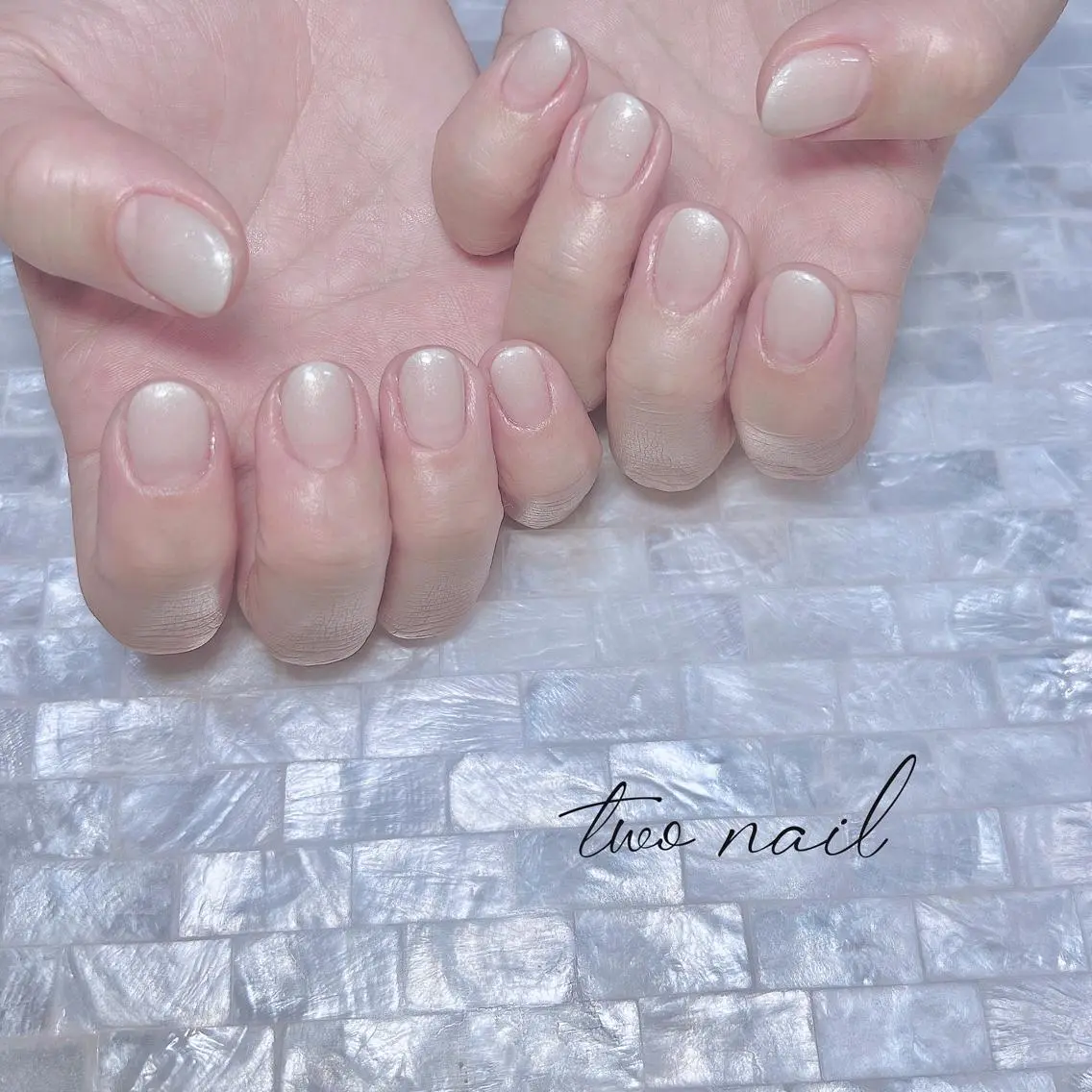 ネイル アートネイル フットネイル ハート キラキラネイル ニュアンスネイル ハンドネイル two nailのネイルデザイン