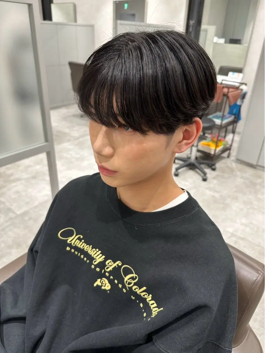 メンズカット➕ニュアンスパーマ（サイドのみ）の写真