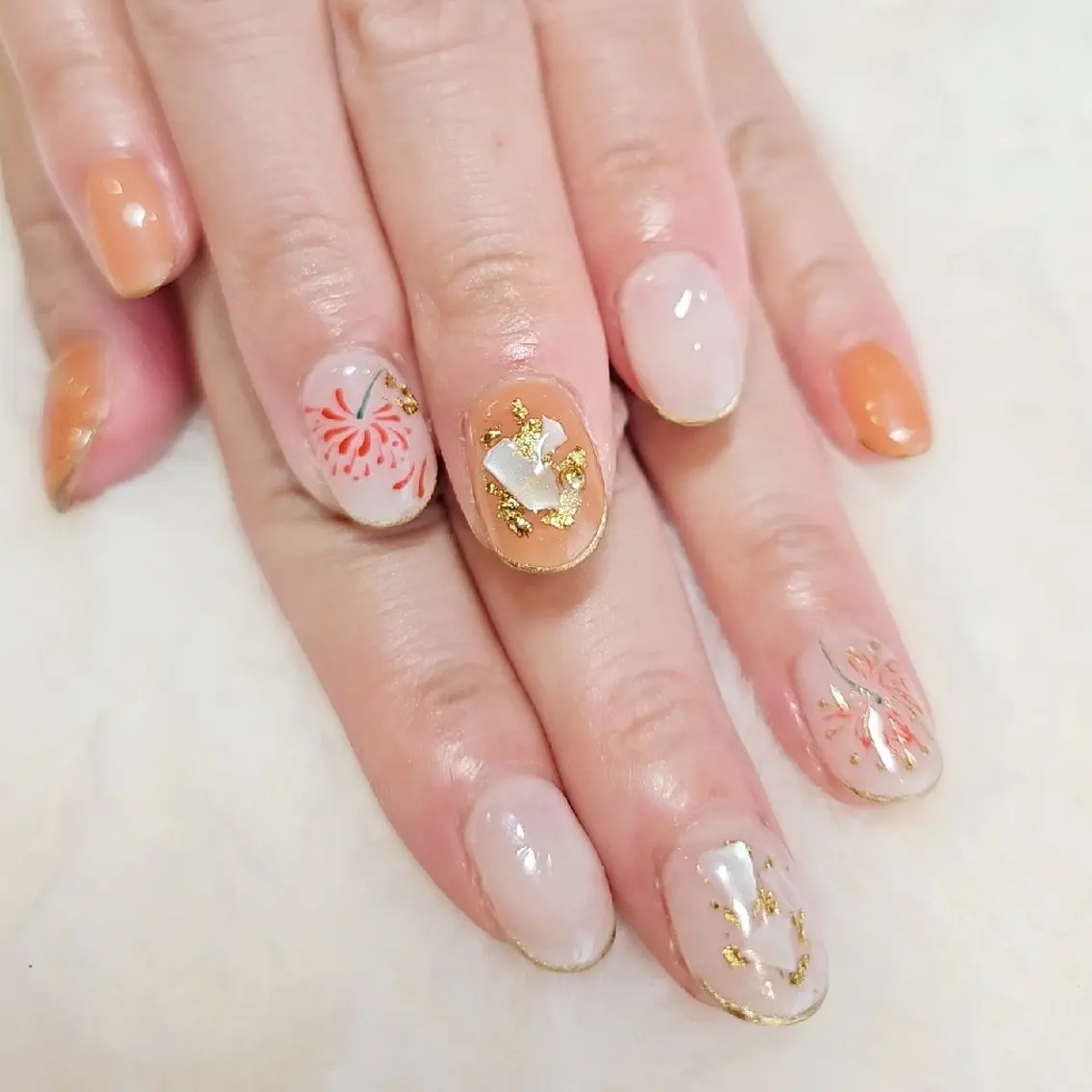 ネイル 手描きｱｰﾄ&推し活 🌟Wisteriaのネイルデザイン
