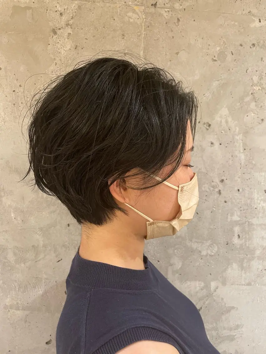 ショート ショートヘア ハラ カヤコのヘアスタイル