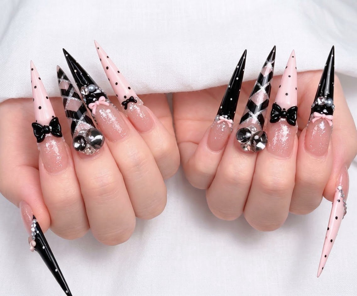 ロング 韓国風ヘア ロング ハンドネイル ハンドケア CHIBI NAIL SALON 船橋のネイルデザイン