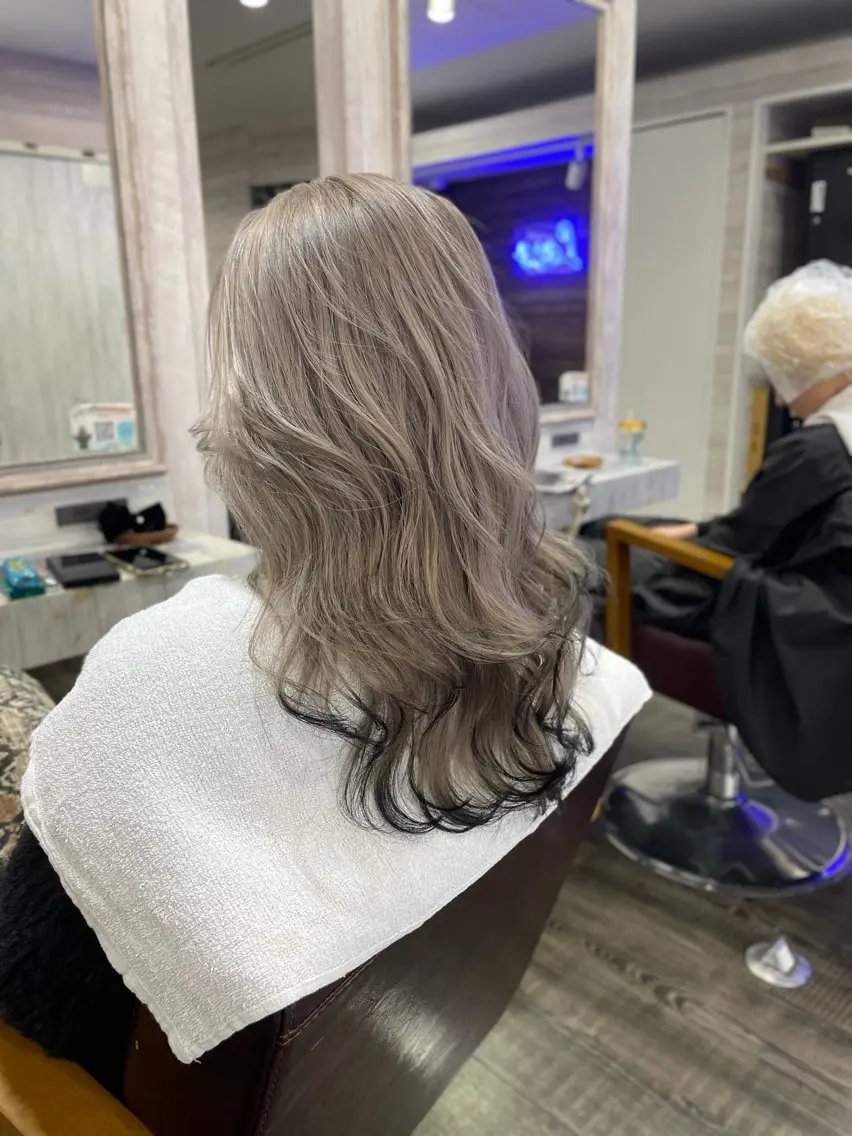 セミロング ヘアカラー トリートメント LOCO/ Koukiのヘアスタイル