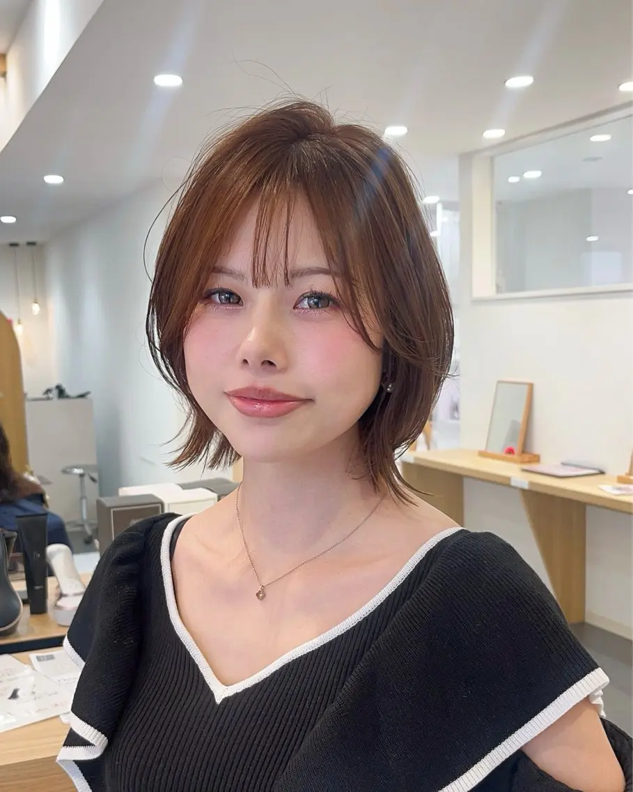 ミニモ学割U22🩵トレンドカット+ヒアルロン酸カラーの写真