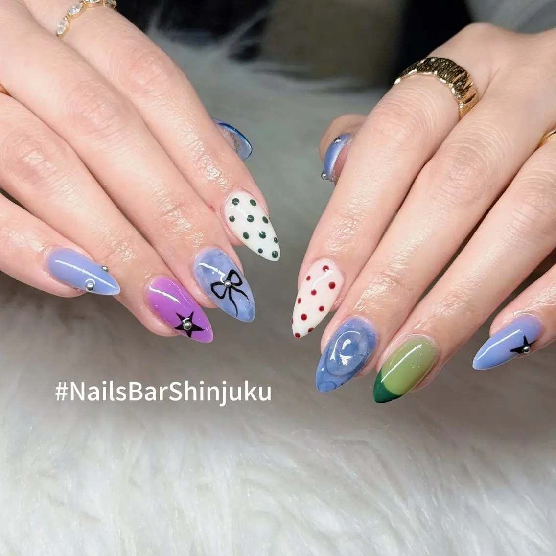 ネイル 長さ出し フレンチネイル ジェルネイル 韓国ネイル ロングネイル NAILS BAR SHINJUKUのネイルデザイン