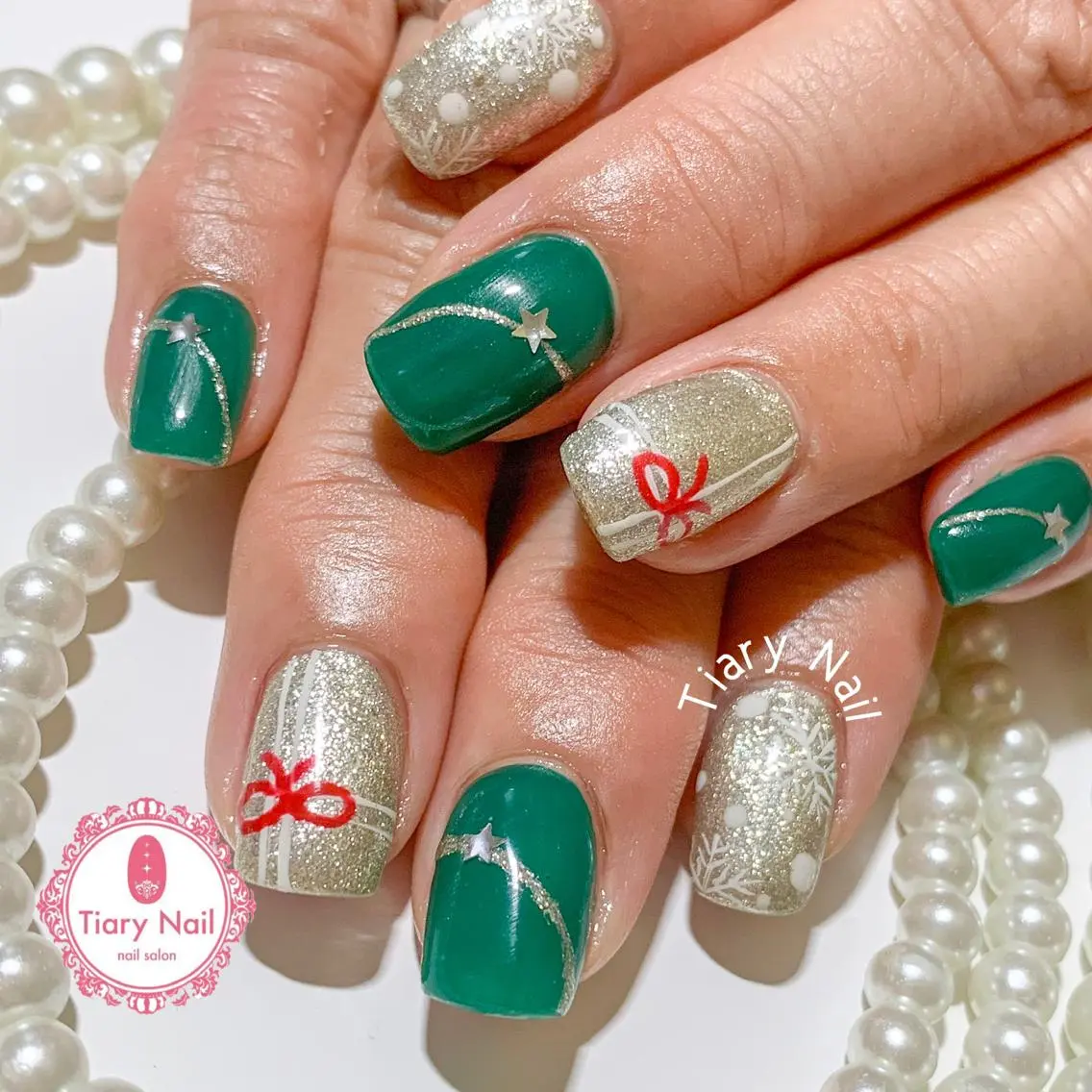 ネイル 💗🪽Tiary Nail🪽💗のネイルデザイン