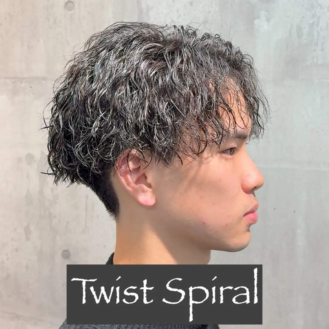ミディアム パーマ ヘアアレンジ メンズ MENIN メンズ サロン 望月 涼太のヘアスタイル