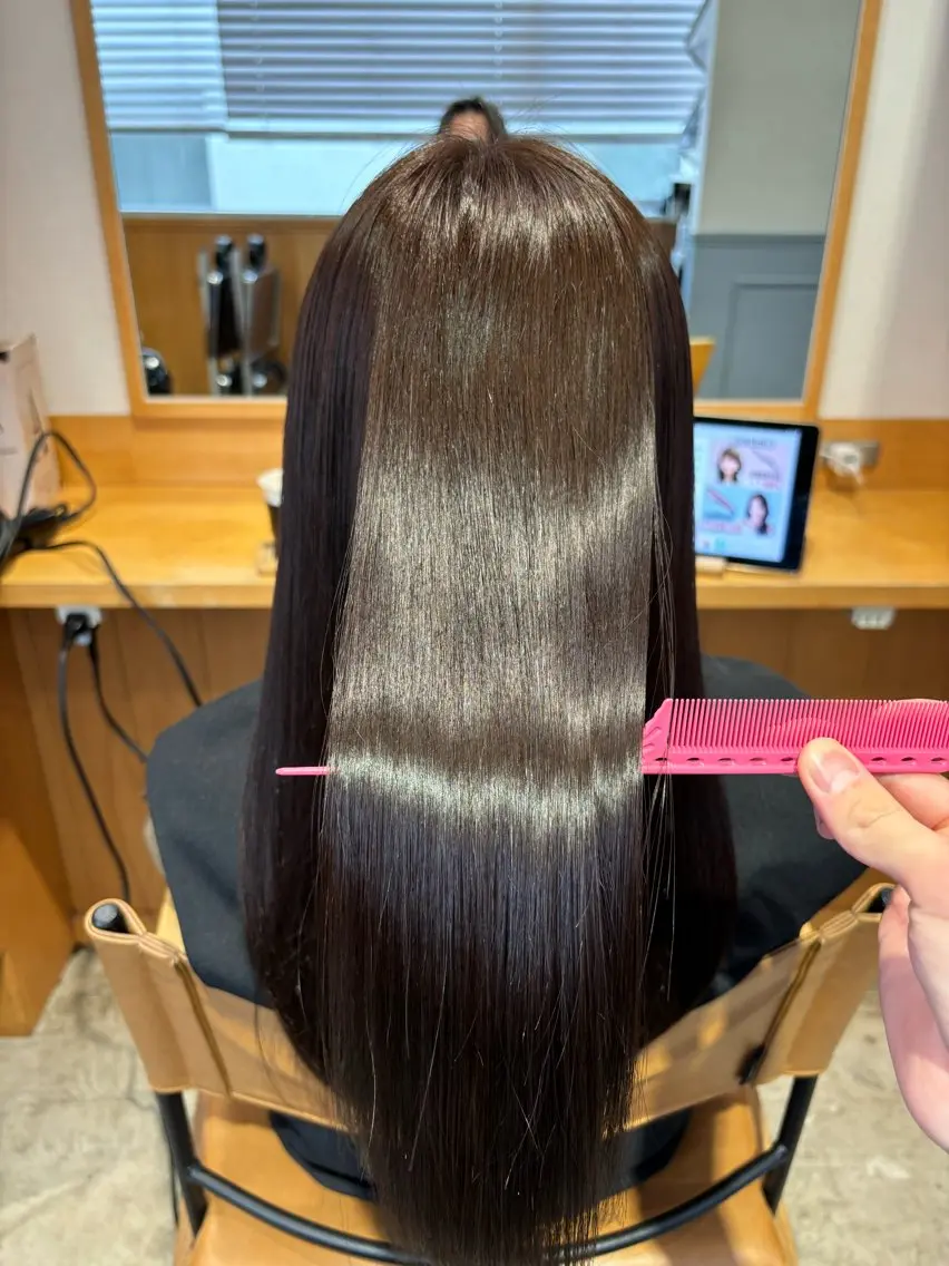 ロング カット ヘアカラー トリートメント 【Amphi Tokyo】宮原のヘアスタイル