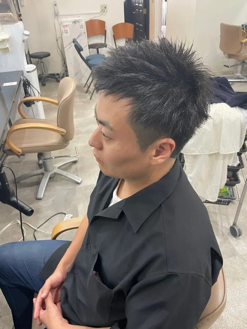 ショート メンズ 髙野 亮吾のヘアスタイル