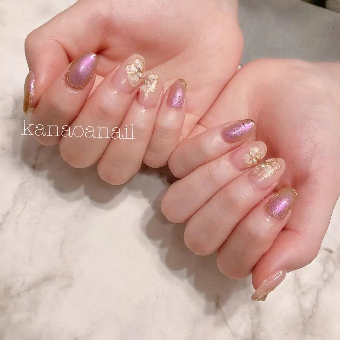 ネイル 地爪育成💅 kanaoanailのネイルデザイン