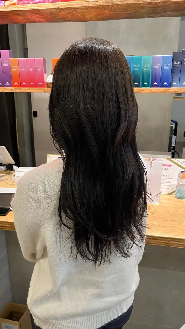 カラー ヘアカラー トリートメント Naotsuka Yui 🌺のヘアスタイル