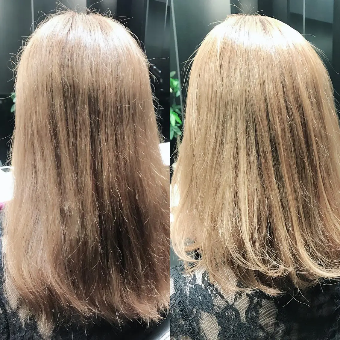 セミロング カラー パーマ セミロングパーマ 顔周りカット 縮毛矯正 ストレートパーマ 上條 航平のその他イメージ