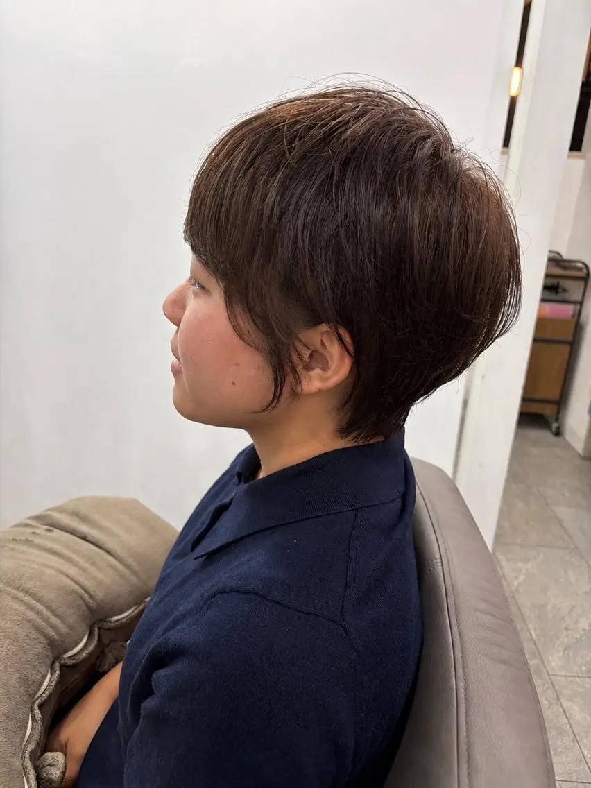 ショート カラー カット ヘアカラー よしだ まゆこのヘアスタイル
