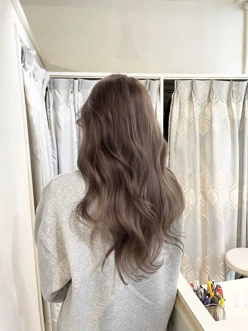 【✨️人気No.2✨️】透明感カラー🌈＋トリートメントの写真