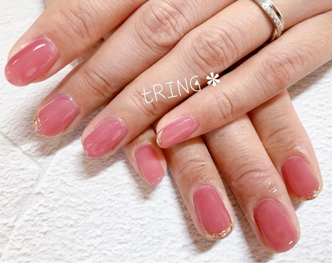 ネイル ハンドネイル tRING* しいの木台のネイルデザイン