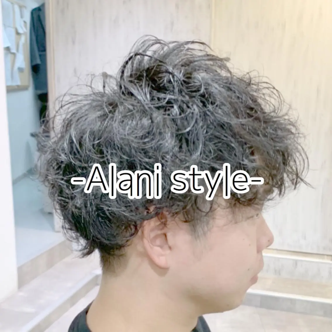 ☆OPEN記念☆【MEN'S】カット＋オーガニックパーマ¥6550の写真