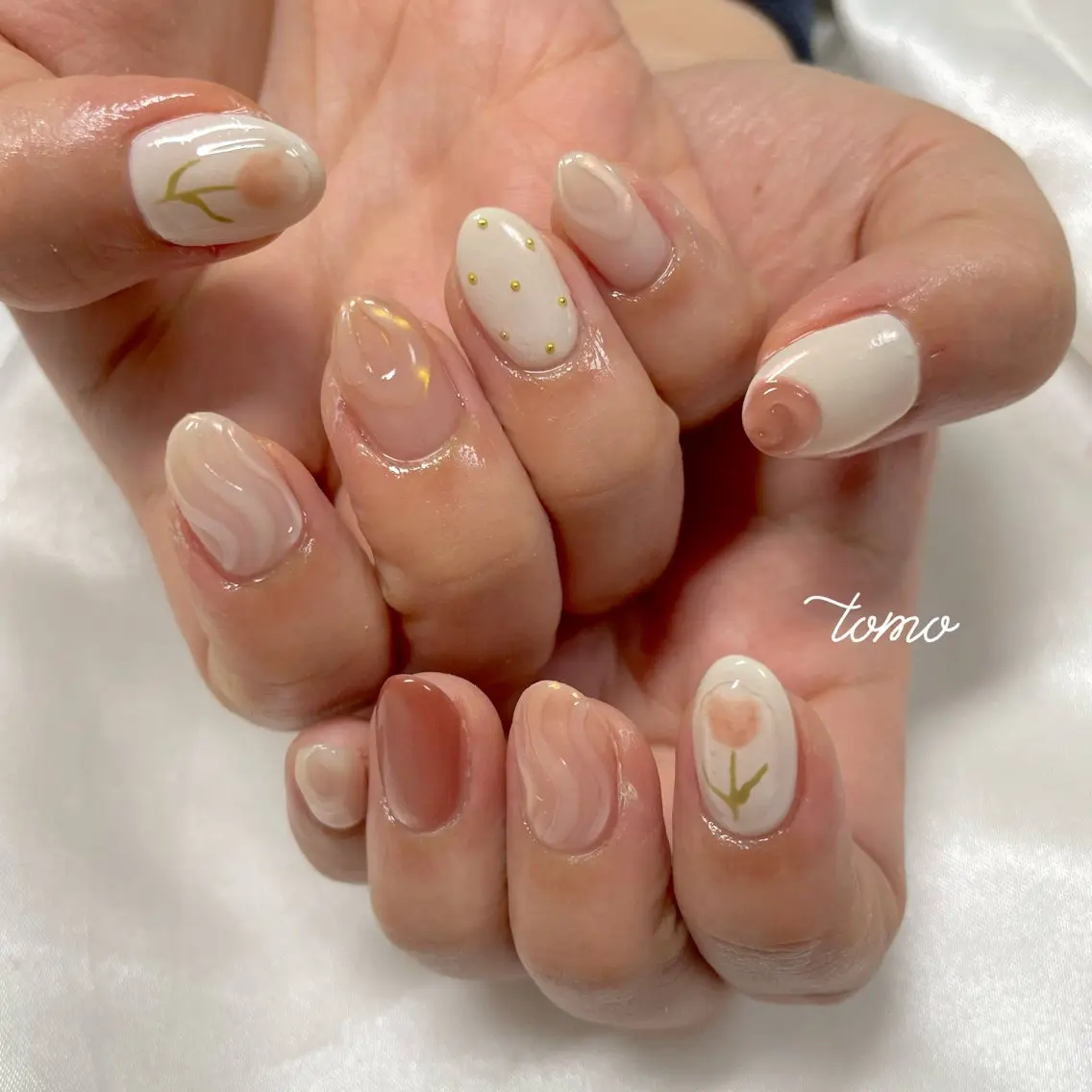 ネイル ハンドネイル nailist TOMOのネイルデザイン