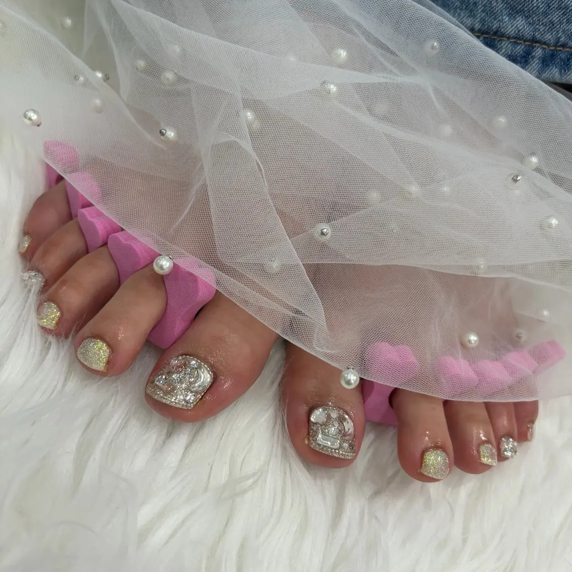 ネイル フットネイル Mermaid Nail saraのネイルデザイン