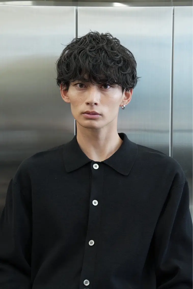 相談メンズカット＋パーマ　ツイストスパイラル/波巻きパーマ/スパイラルパーマ/シャドウパーマ/ルーズパーマの写真