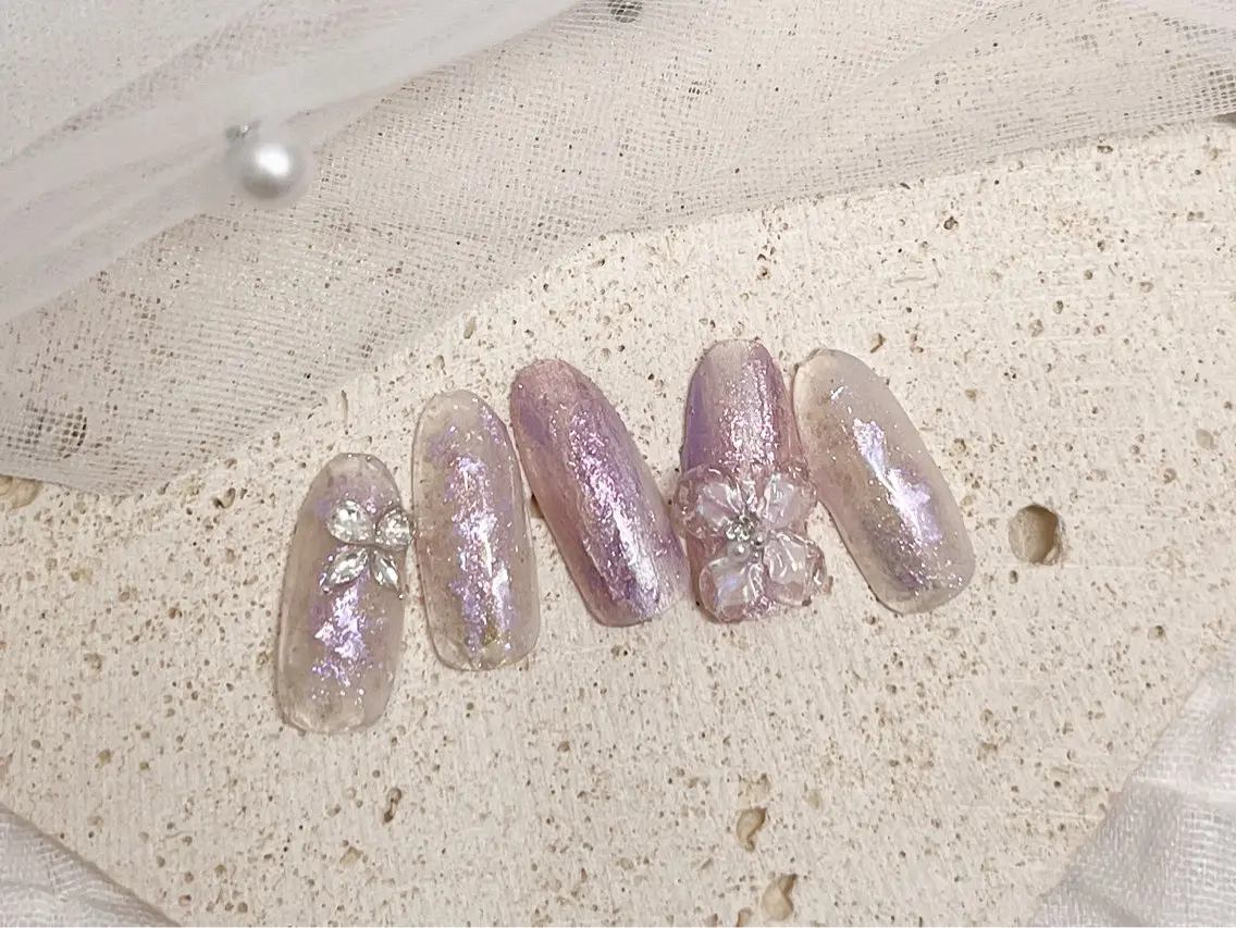 ネイル 韓国ネイル ワンホンネイル ハンドネイル NailSalon CutiePutiのネイルデザイン